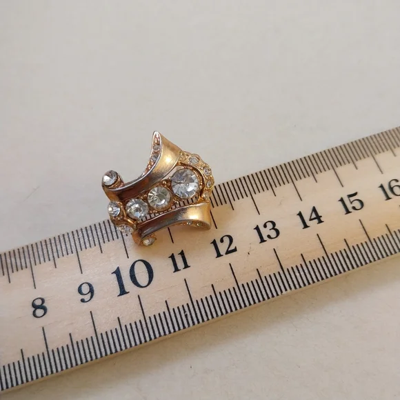 Coro Single Sterling Silver Earring - Picture 12 of 13